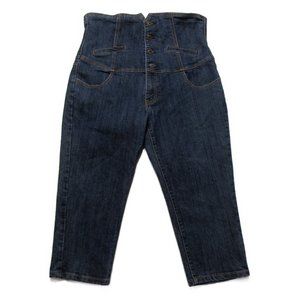 Touch Me Corset Style High Waist Capri's - Size 16